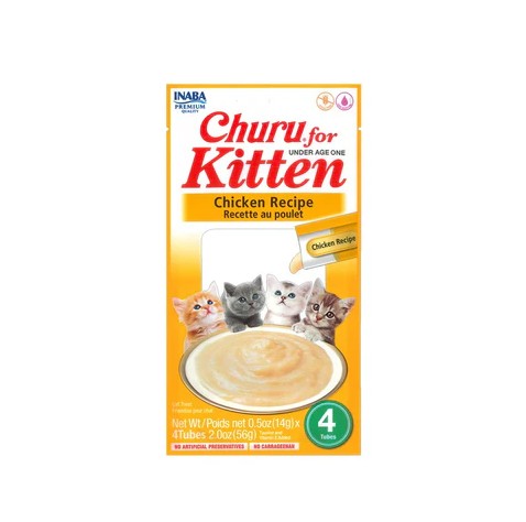 Inaba Kitten Churu Chicken 14g 4's