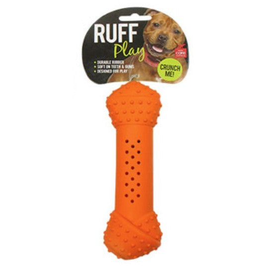 Play Ruff Dog Ruff Play Crunchy Knot Bone Dog Toy Large 17cm – RSPCA World for Pets
