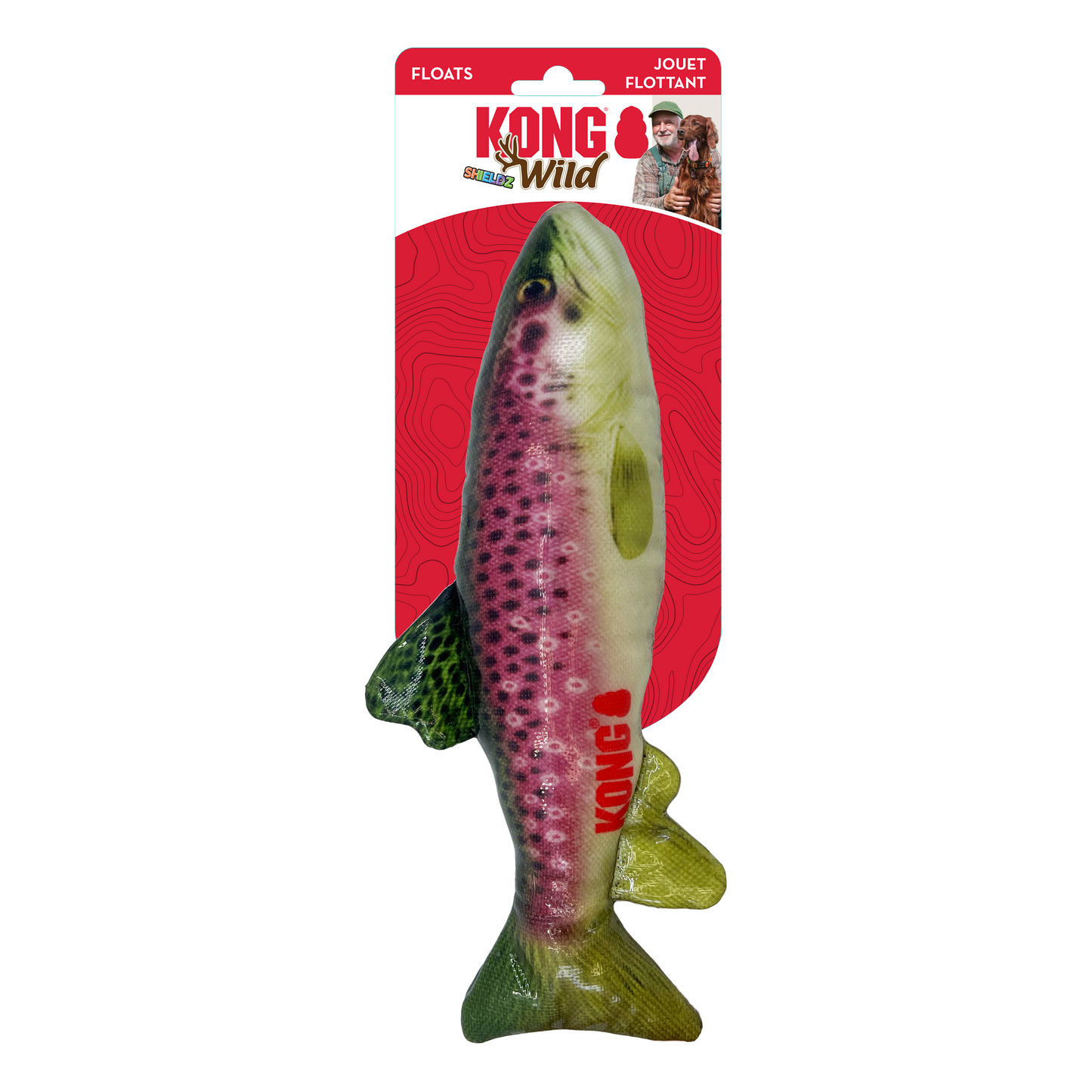 KONG Wild Shieldz Trout Medium