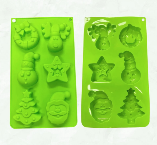 Christmas Time! Silicone Mould Green
