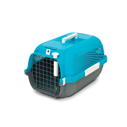 Catit Voyageur Carrier Small Turquoise/Grey 48 x33 x 28cm