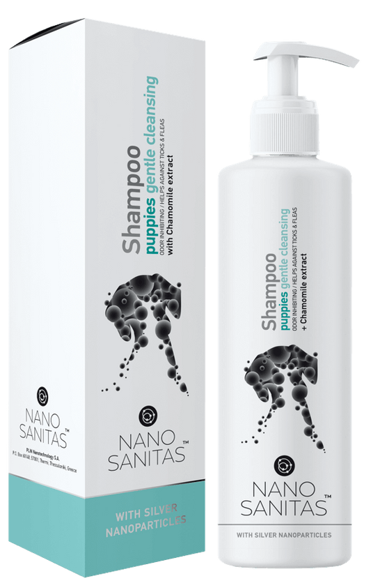 Nano Sanitas Puppy Gentle Dog Shampoo - 250 ml-1962324917055787008