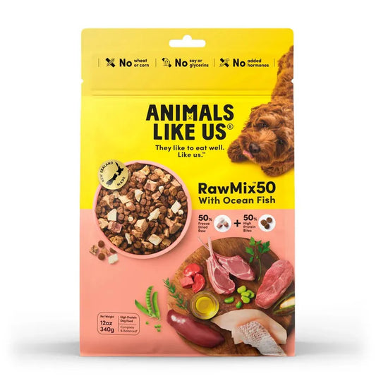 Animals Like Us RawMix50 with Ocean Fish 340G