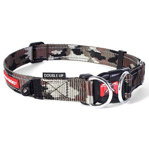 Ezydog Collar Double Up Camo - Green