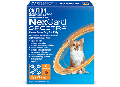 Nexgard Spectra 2>3.5kg