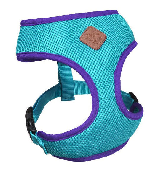 Active Soft Walking Harness Aqua/Purple MEDIUM