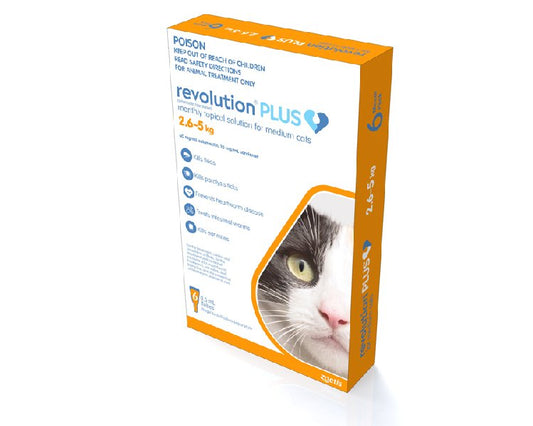 Revolution Plus for Medium Cats 2.6 - 5kg