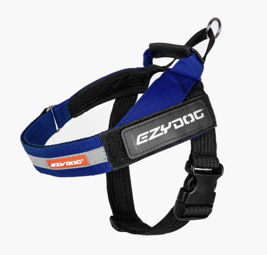 Ezy Dog Express Harness Blue  MEDIUM