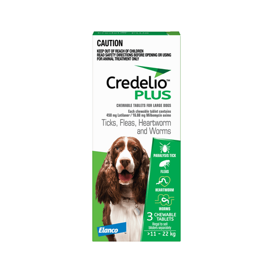 Credelio Plus Green 11 - 22kg