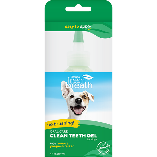 TropiClean Fresh Breath Oral Care Clean Teeth Gel 118ml