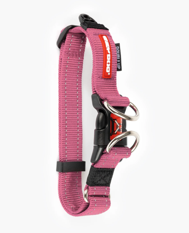 Ezy Dog Collar Double Up Pink