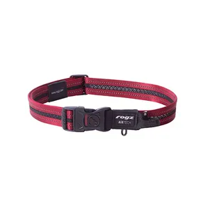 Rogz AirTech Classic Collar Rock Red