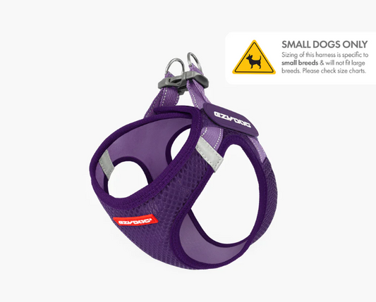 EzyDog FormFit Mesh Harness Purple