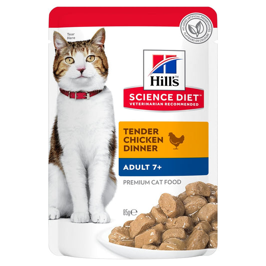 Hills Feline Pouch Mature Adult 7+ Chicken 85g