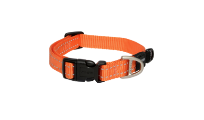 Rogz Utility Collar Orange Small