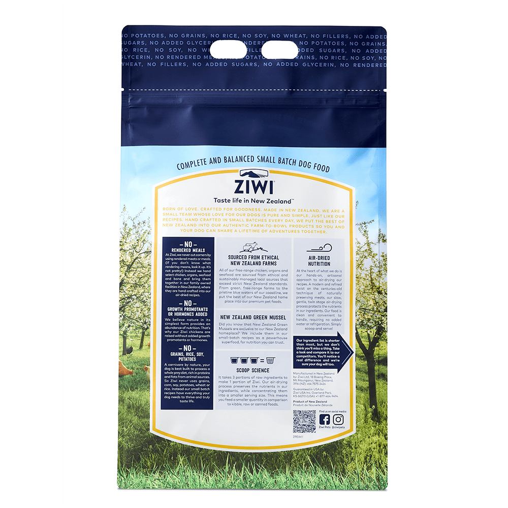 Ziwi Peak Dog Chicken 2.5KG