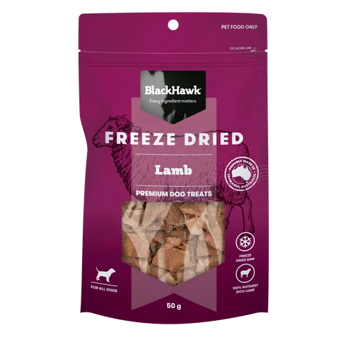 Black Hawk Freeze Dried Lamb 50g