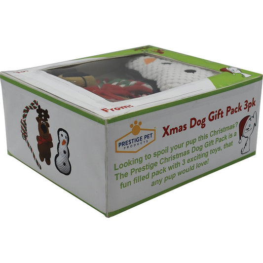 Prestige Christmas Dog Gift Pack 3pc