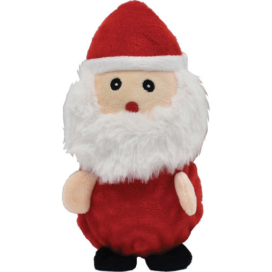 Snuggle Pals Christmas Santa w/Squeaky Ball 17cm