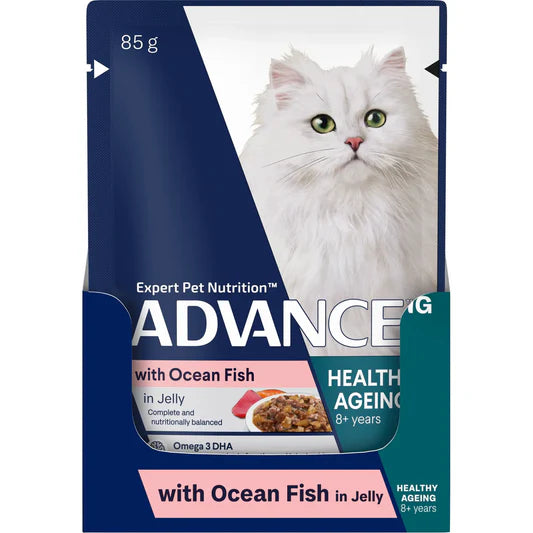 Advance Cat Healthy Ageing 8+ Ocean Fish in Jelly 85g