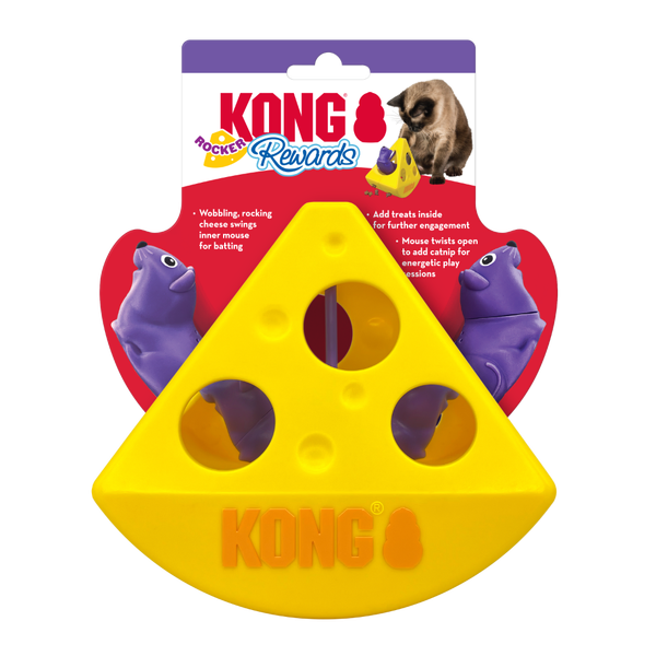 KONG Cat Rewards Rocker Cheese