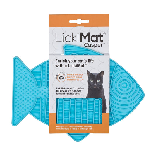 Lickimat Casper For Cats Turquoise