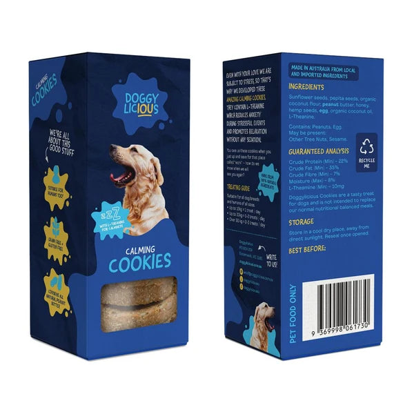 Doggylicious Calming Cookies 180g