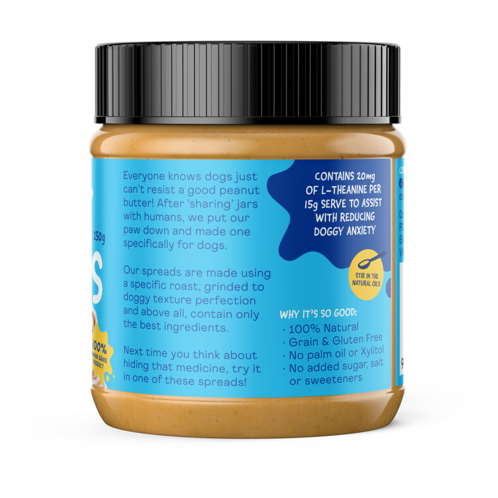 Doggylicious Peanut Butter Calming 250g