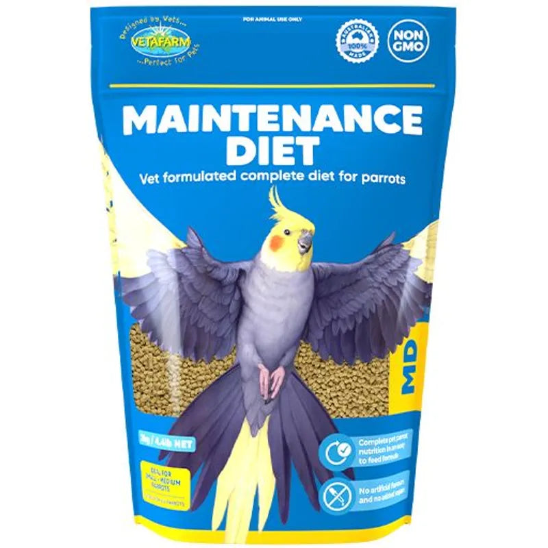 Vetafarm Maintenance Diet parrot pellets 2kg