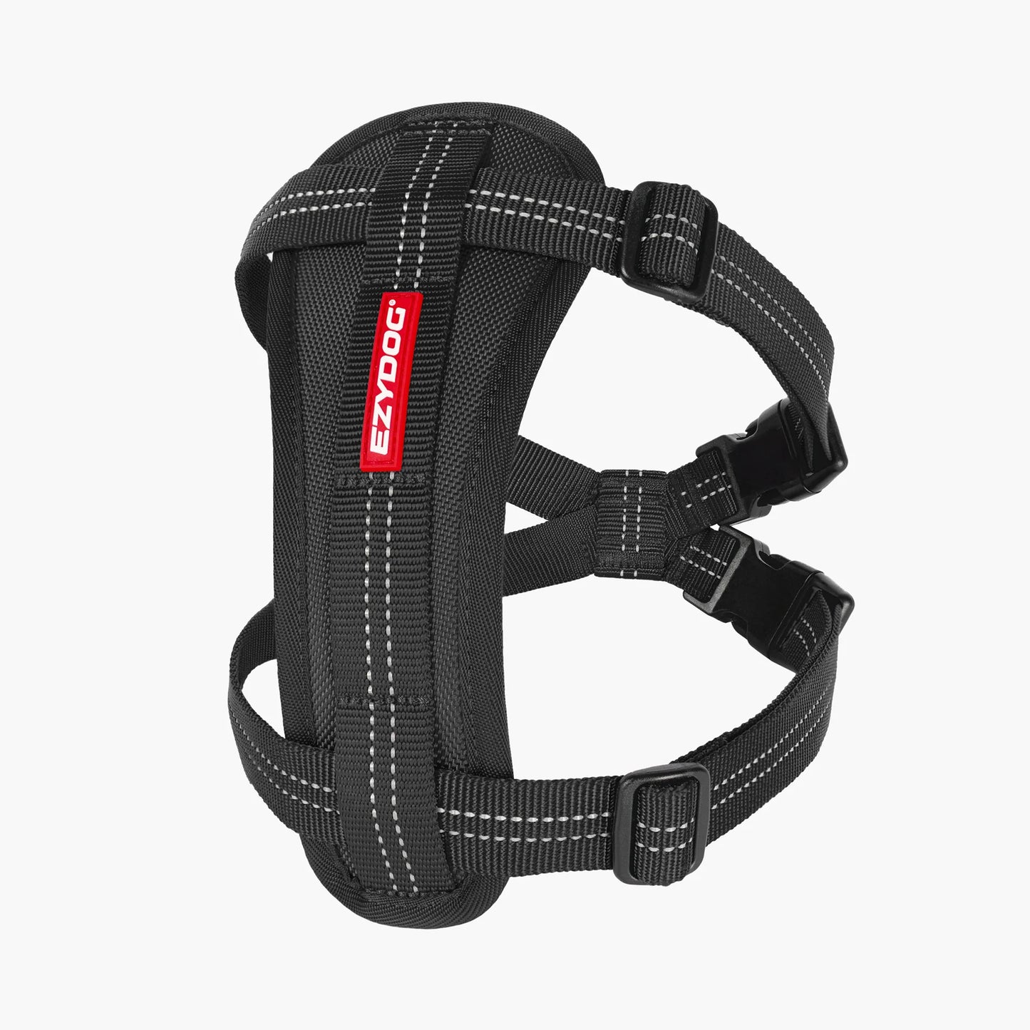 EzyDog Chest Plate Harness Black