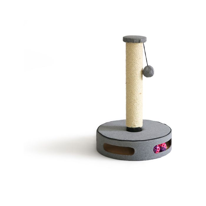 Furkidz Cat Scratch Post Click Fit +Play Ball Base 34 x 34 x 42cm