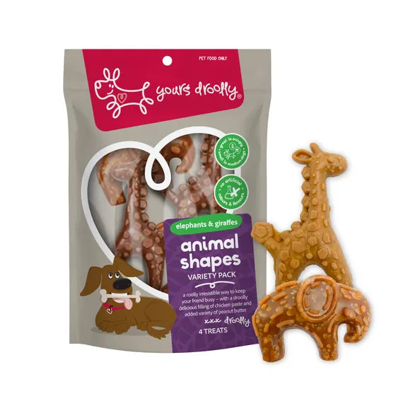 Yours Droolly Animals Variety with Chick Paste 4pk