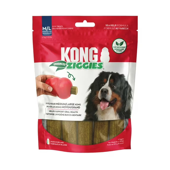 Kong Ziggies Enhanced Md / Lg 227g