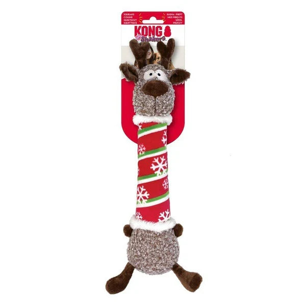 KONG Holiday Shakers Luvs Reindeer Med