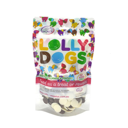 Lolly Dogs Carob & Vanilla Drops 350g