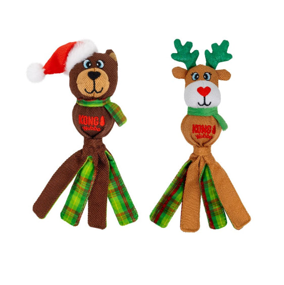 KONG Holiday Wubba Assorted Small