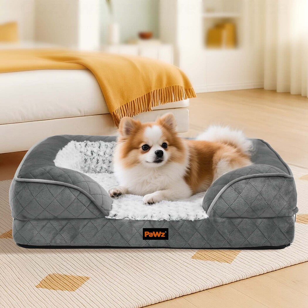 Pawz Orthopedic Memory Foam Pet Bed Dog Washable Mat-1996005594594676742