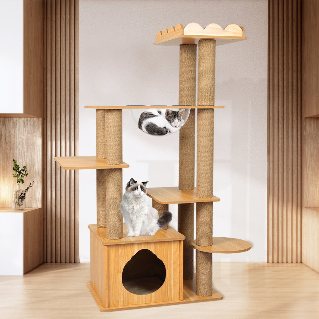 PaWz Cat Tree Scratching Post Scratcher-1975420460619403270