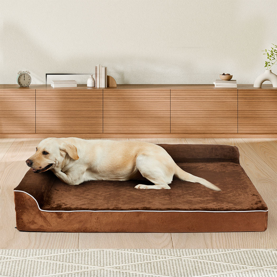 Pawz Orthopedic Dog Bed XXL Coffee-1975420326829494278
