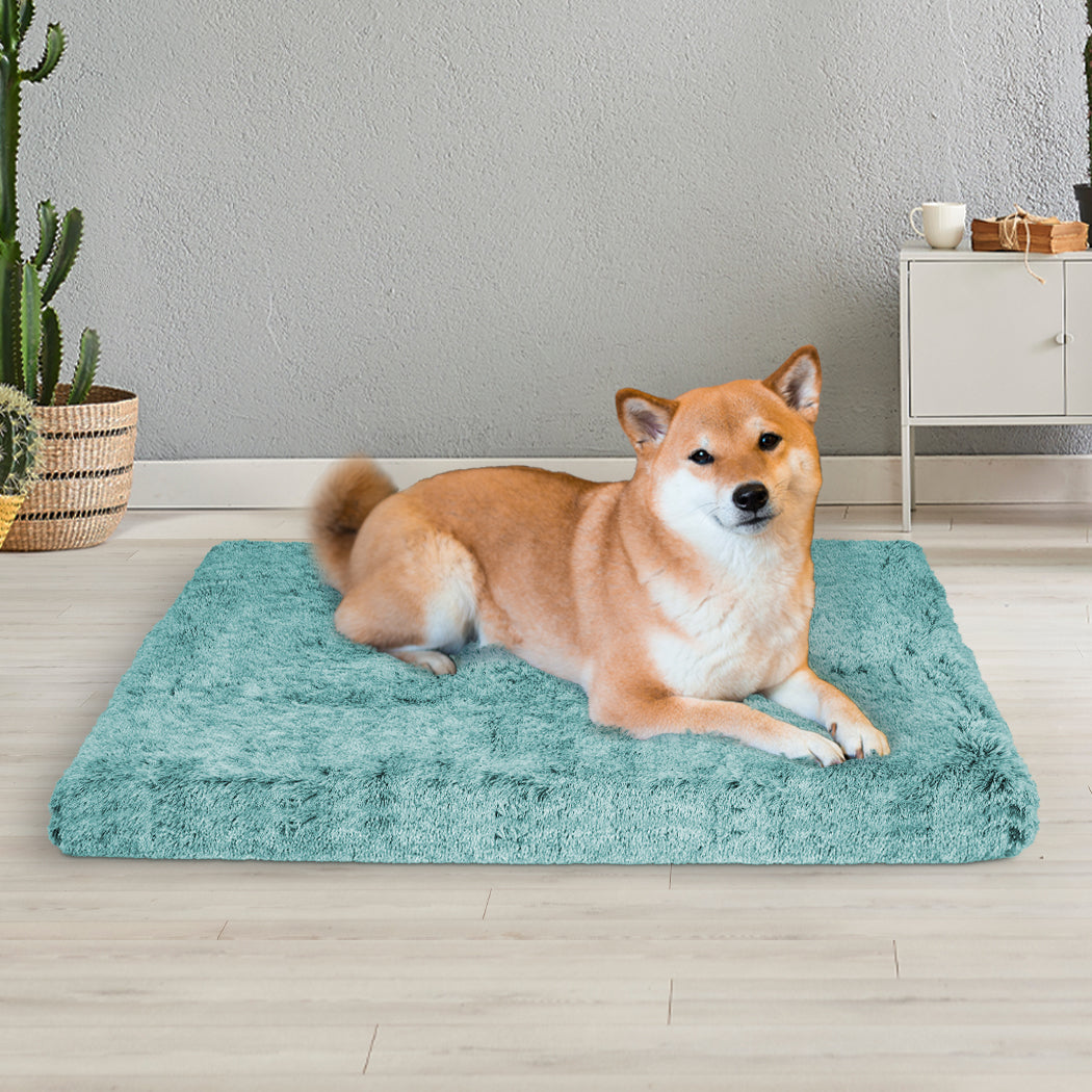 PaWz Dog Mat Pet Calming Bed Memory M Green Medium-1973193660283621382
