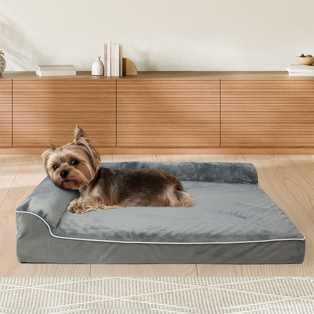 Pawz Orthopedic Dog Bed M Grey-1975420325894164486