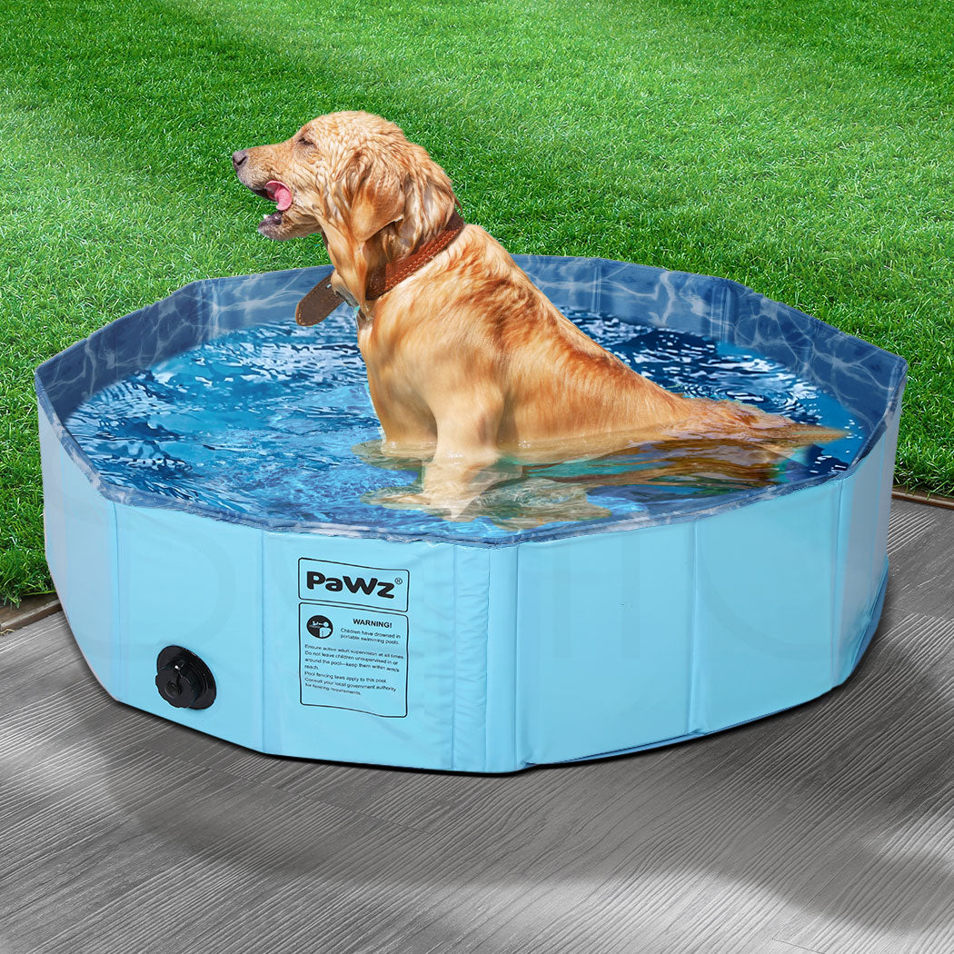 PaWz Folding Swimming Pool Dog Cat Washing M Medium-1973193649848193030