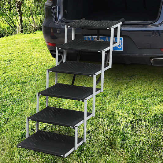 Pawz Dog Ramp Pet Stair Car Suv Travel Step Foldable-1975420347213811718