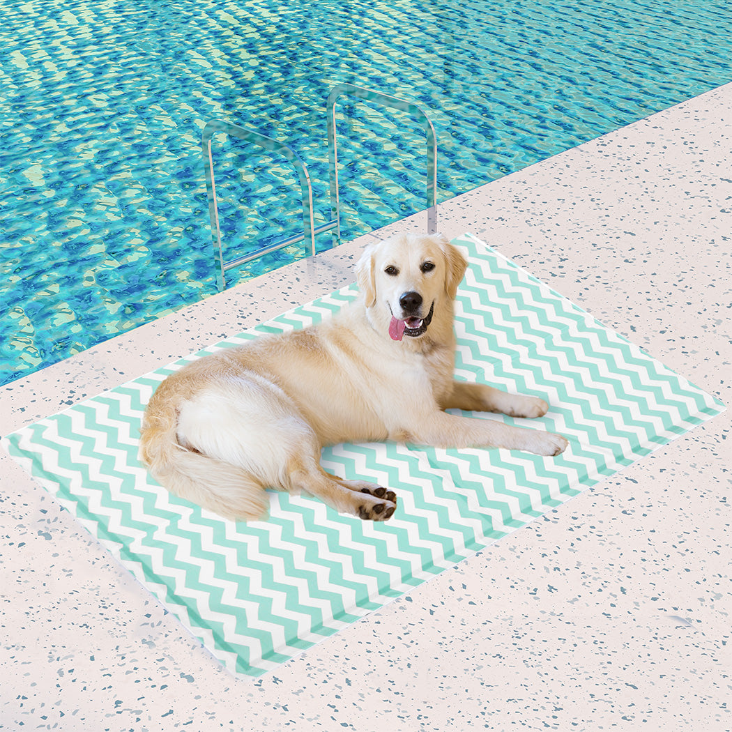 Pawz Pet Cooling Mat XL Green-1973193492687622150