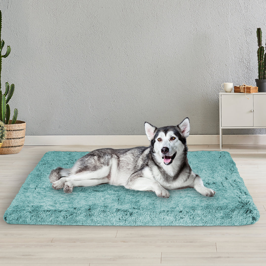 PaWz Dog Mat Pet Calming Bed Memory XL Green X-Large-1973193661843902470