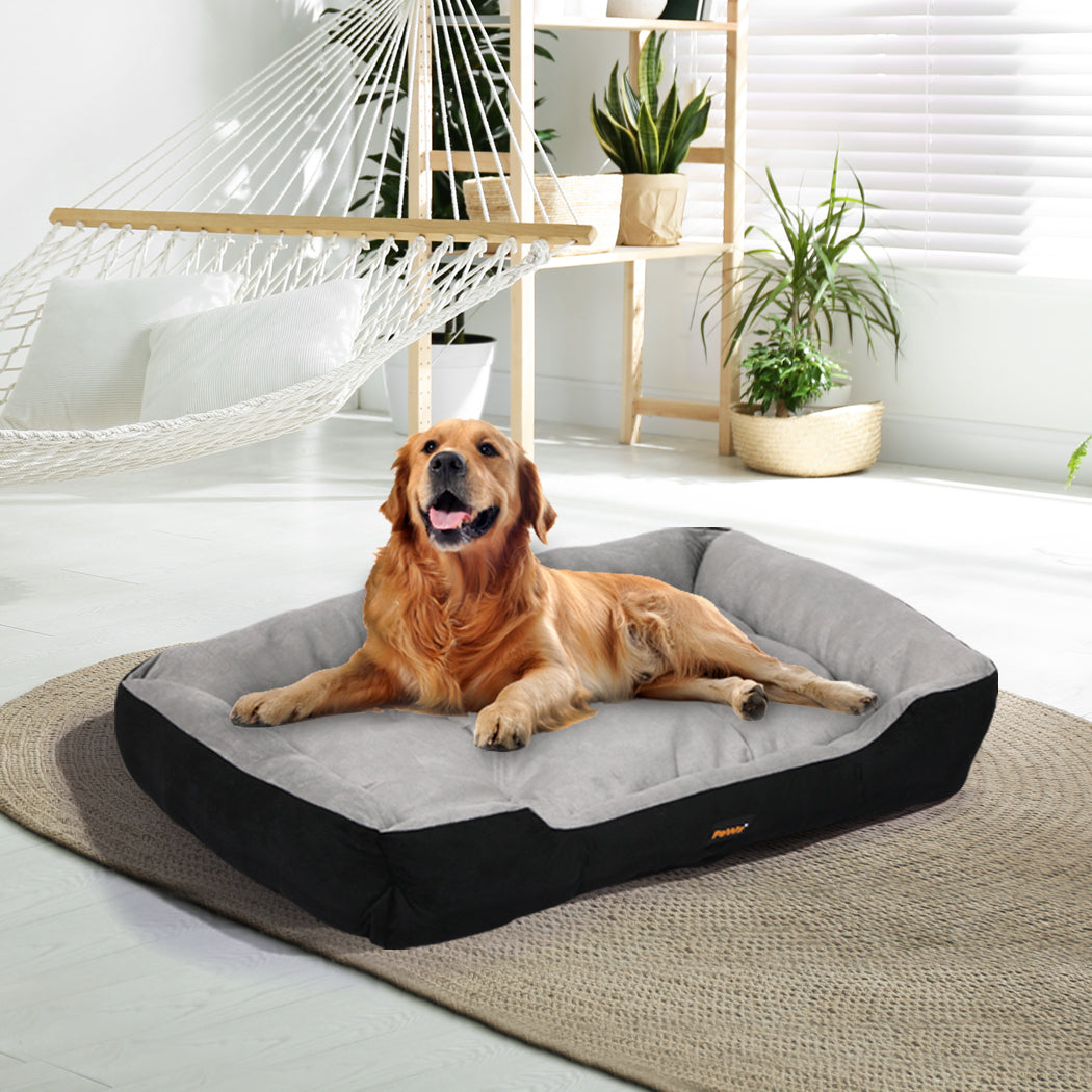 PaWz Pet Bed Dog Beds Bedding Mattress XL Black X-Large-1973193612095262726