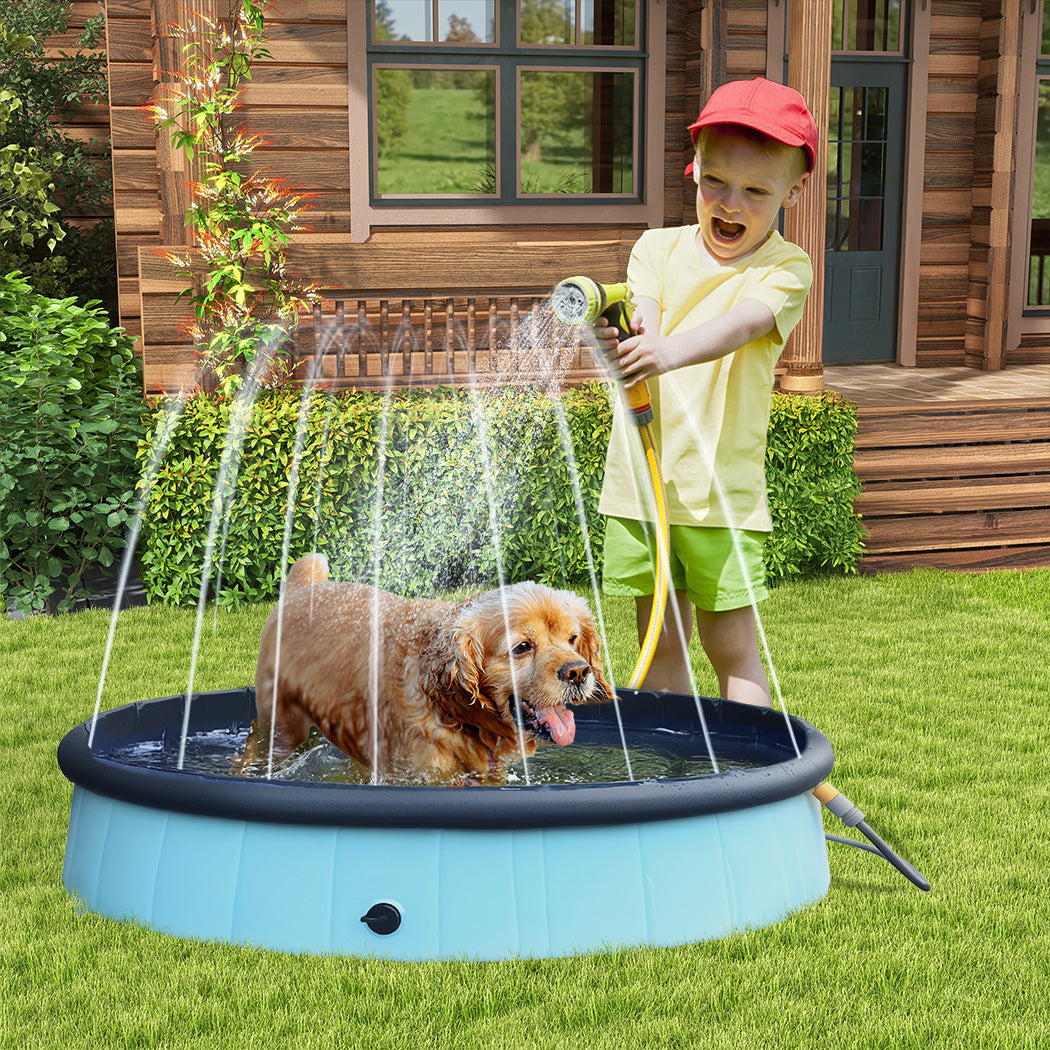 Pawz Folding Dog Swimming Pool-1973193485901238278