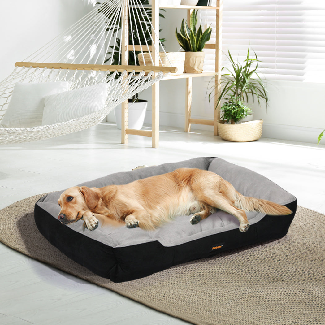 PaWz Pet Bed Dog Beds Bedding Mattress XXL Black XX-Large-1973193612476944390