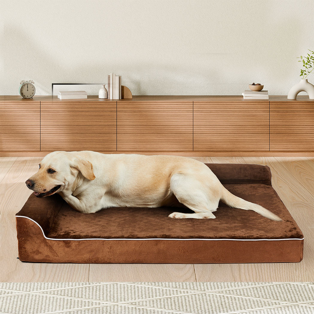 Pawz Orthopedic Dog Bed XL Coffee-1975420326355537926