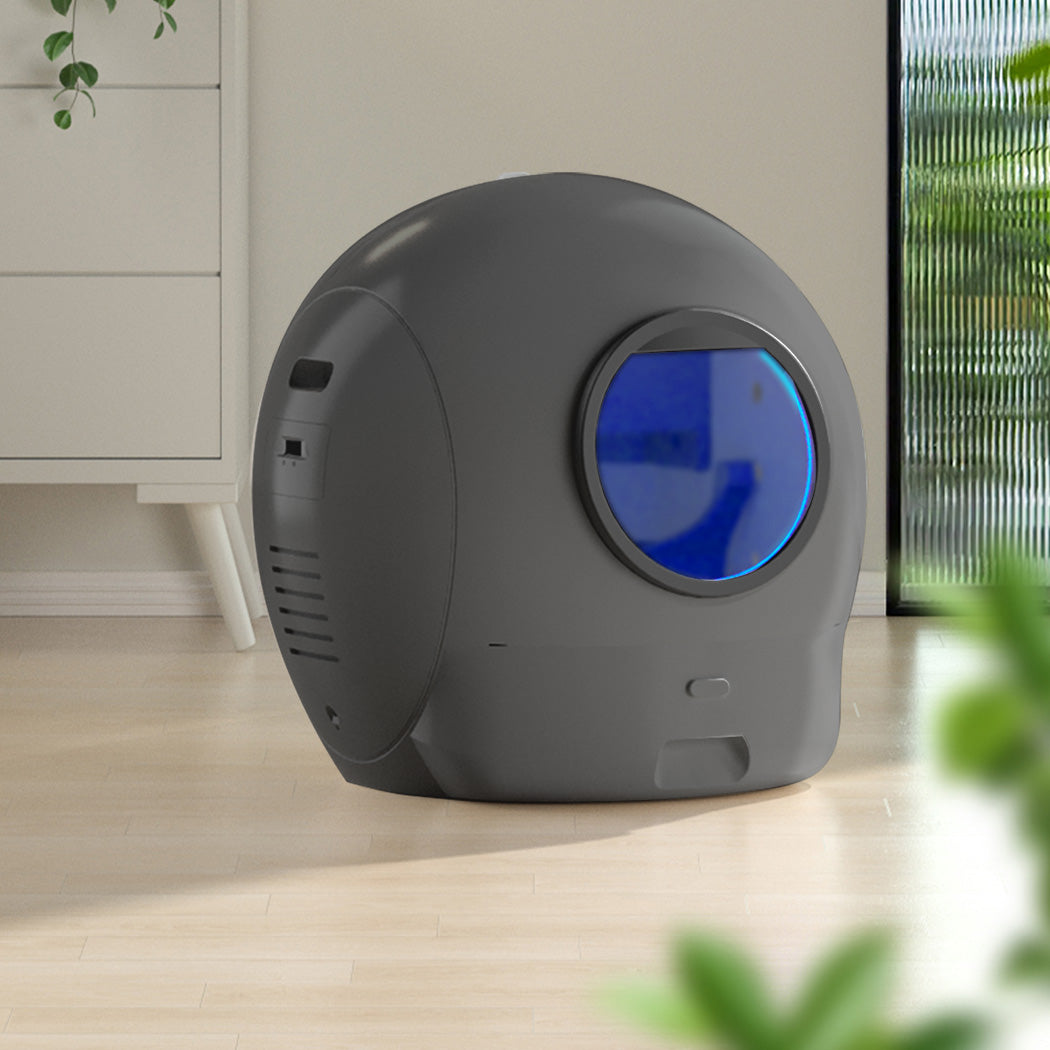 Pawz Automatic Cat Litter Box Large Self-Cleaning Grey-1973193538384564230